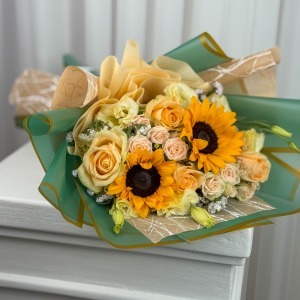 دسته گل طلای افتاب