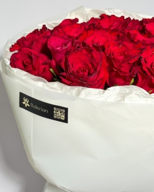 دسته گل سرخ کلاسیک