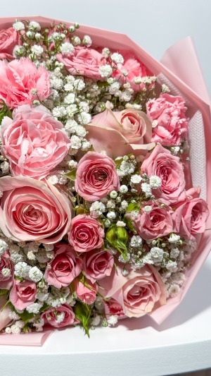 دسته گل گرد هاله