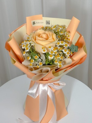تک شاخه رز