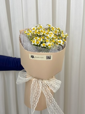 دسته گل بابونه مهسا