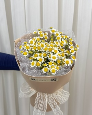 دسته گل بابونه مهسا