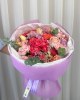 دسته‌گل رز و میخک رونیک